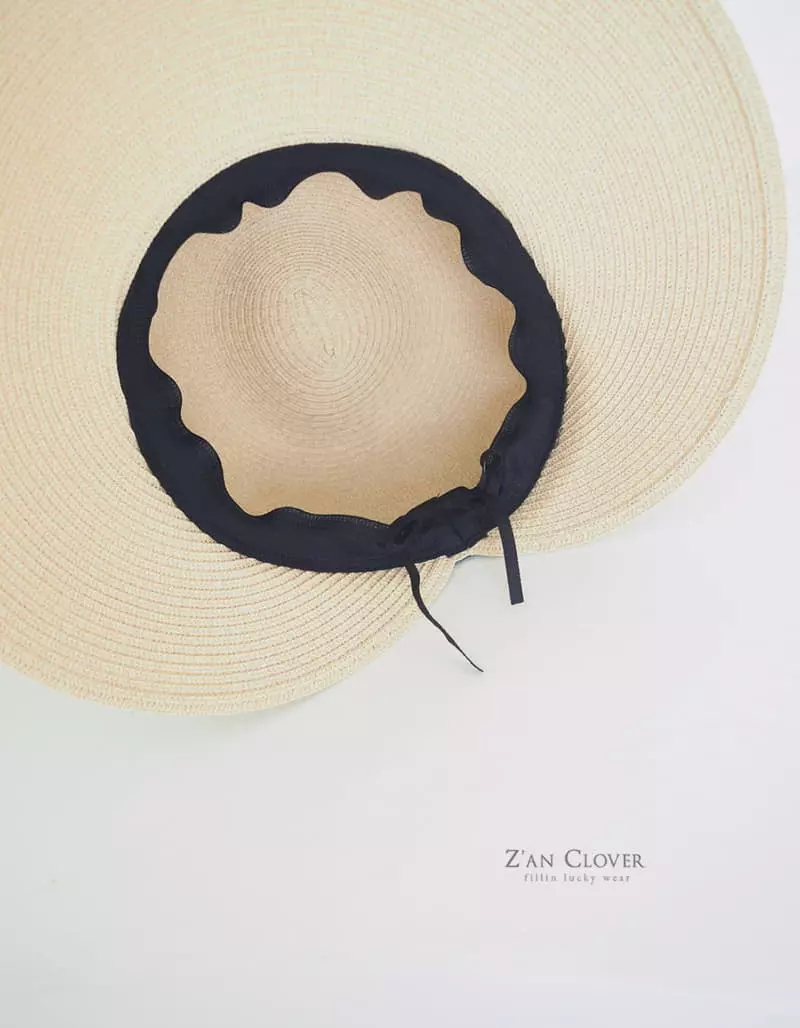 Zan Clover - Korean Children Fashion - #stylishchildhood - Wide Rapia Hat - 6
