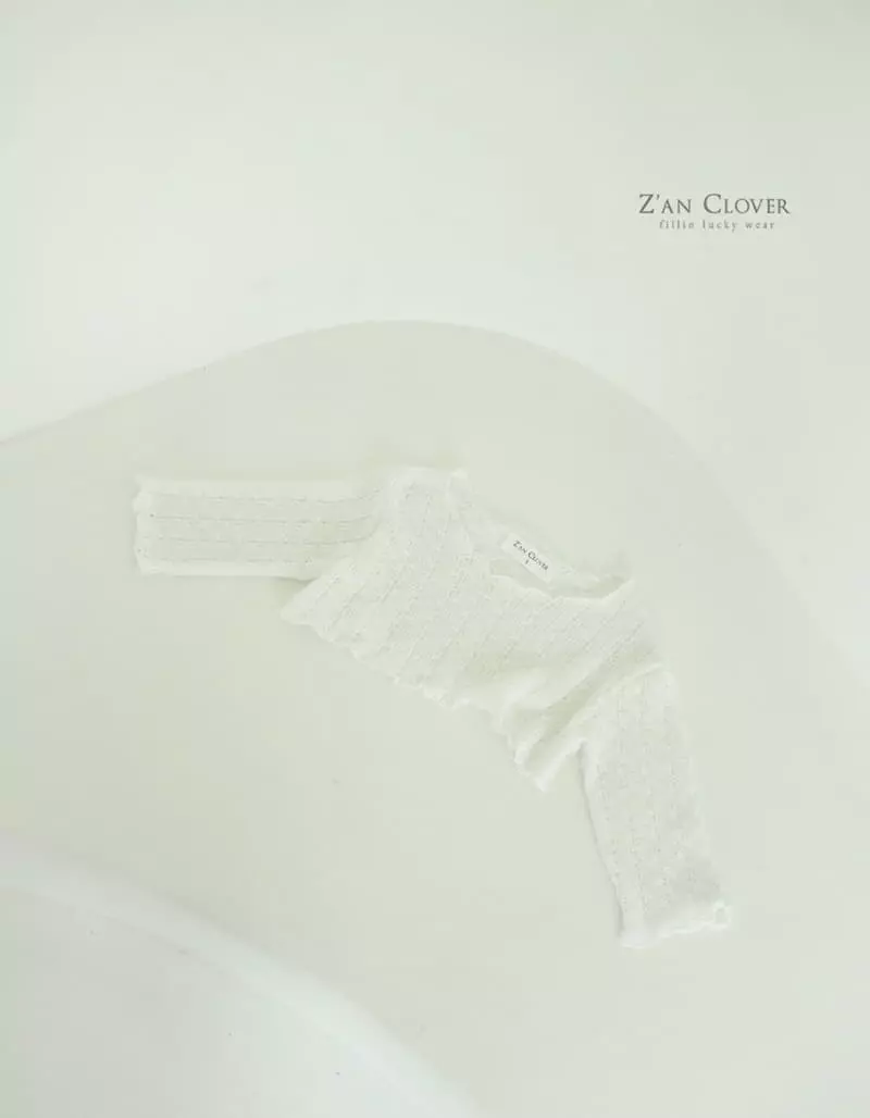 Zan Clover - Korean Children Fashion - #todddlerfashion - Summer Knit Tee - 3