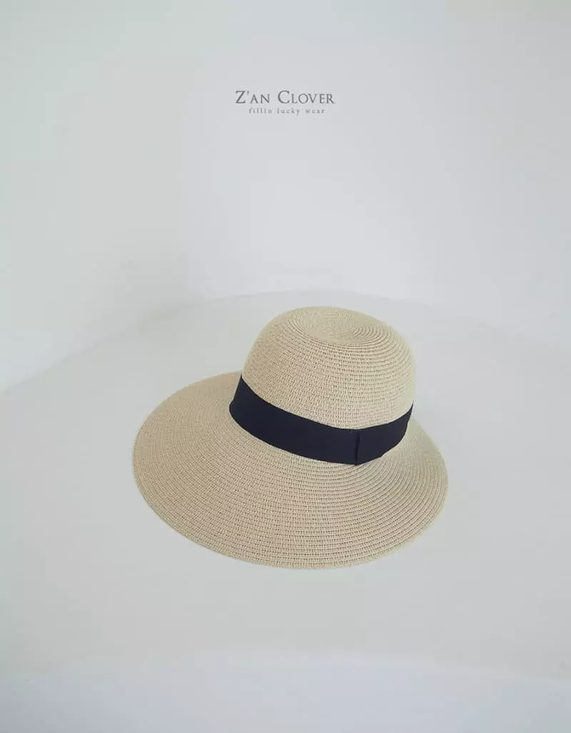Zan Clover - Korean Children Fashion - #prettylittlegirls - Wide Rapia Hat - 4