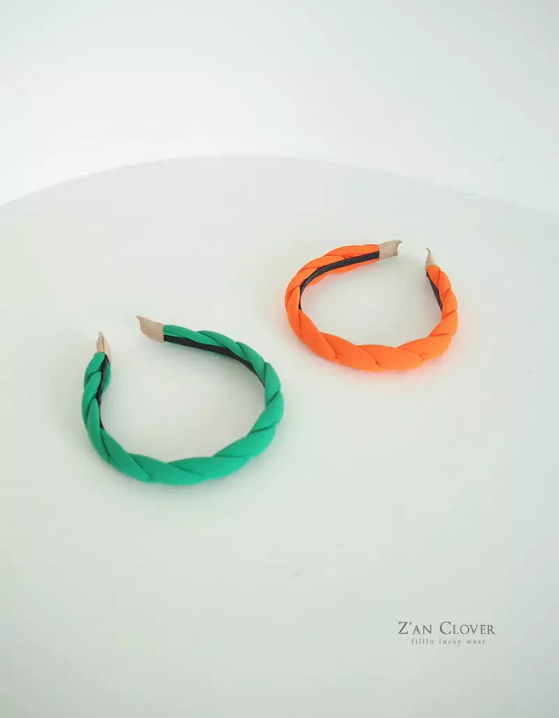 Zan Clover - Korean Children Fashion - #toddlerclothing - Neon Twist Hairband - 9
