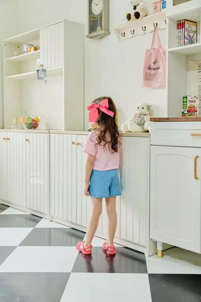 e.ru - Korean Children Fashion - #kidsstore - Choco Crop Tee - 4