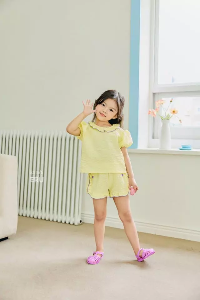 e.ru - Korean Children Fashion - #littlefashionista - Tinny Top Bottom Set - 5
