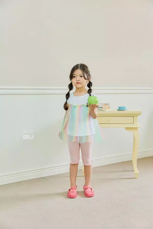 e.ru - Korean Children Fashion - #minifashionista - Rainbow Long Tee - 5