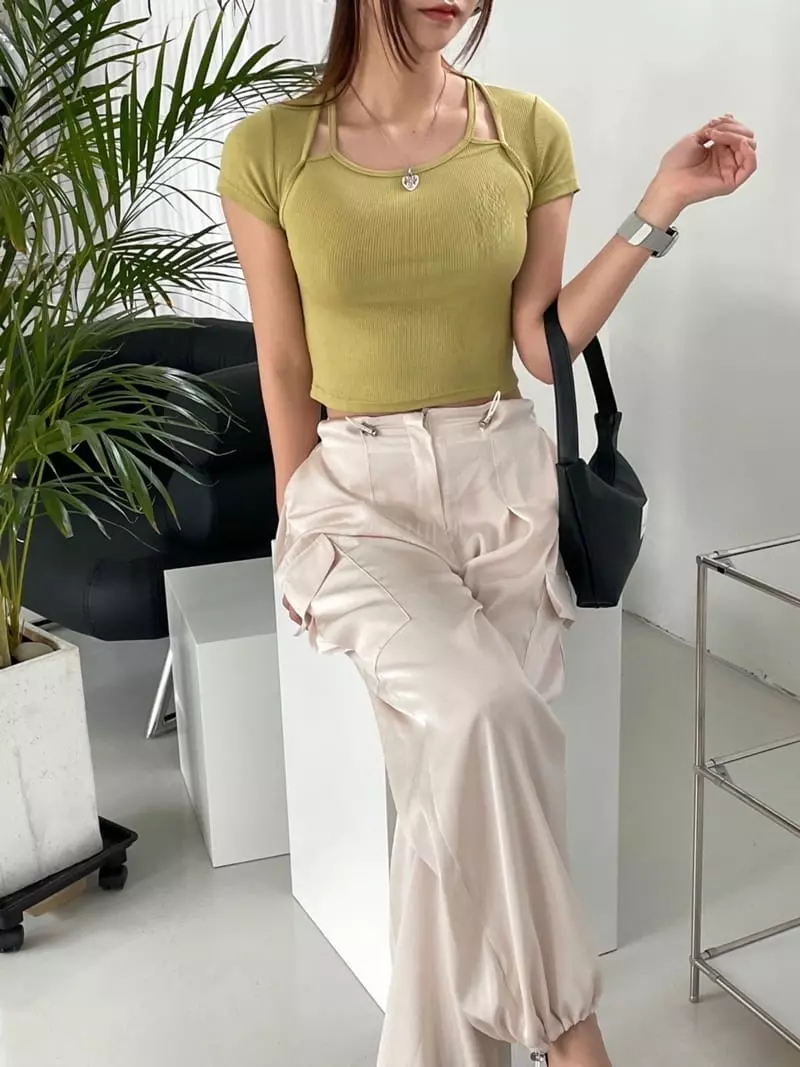 08 Room - Korean Women Fashion - #momslook - Borelo Tee - 11