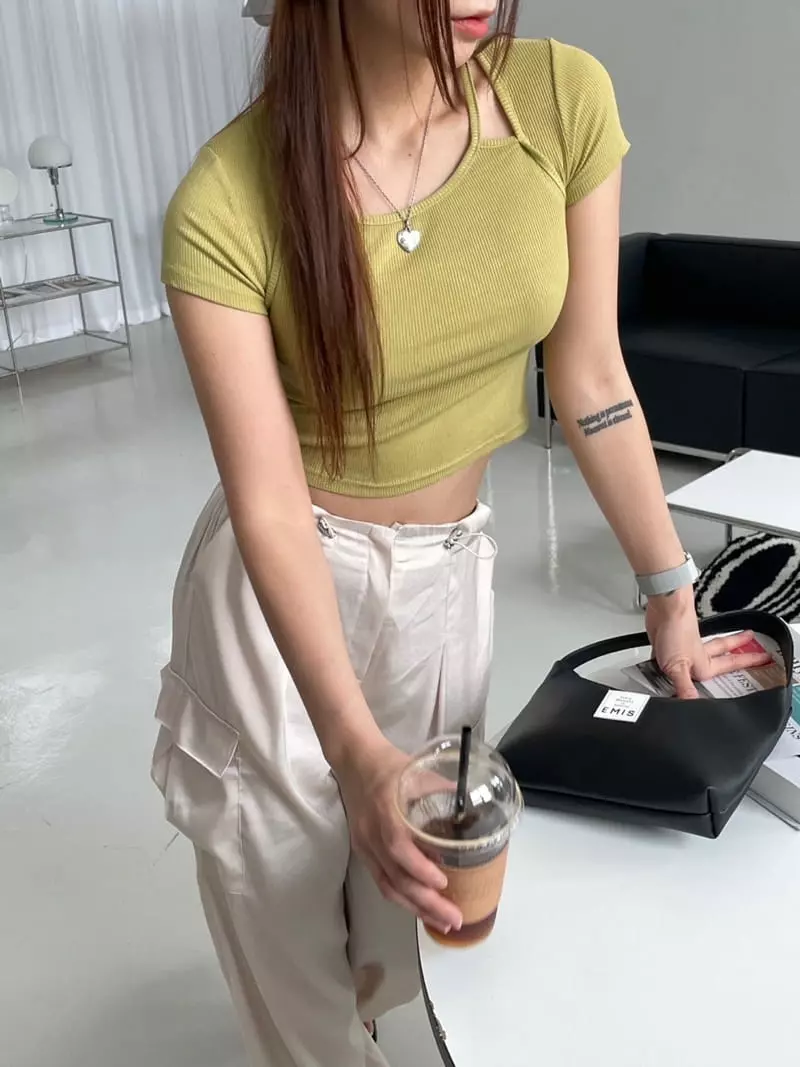 08 Room - Korean Women Fashion - #momslook - Borelo Tee - 9