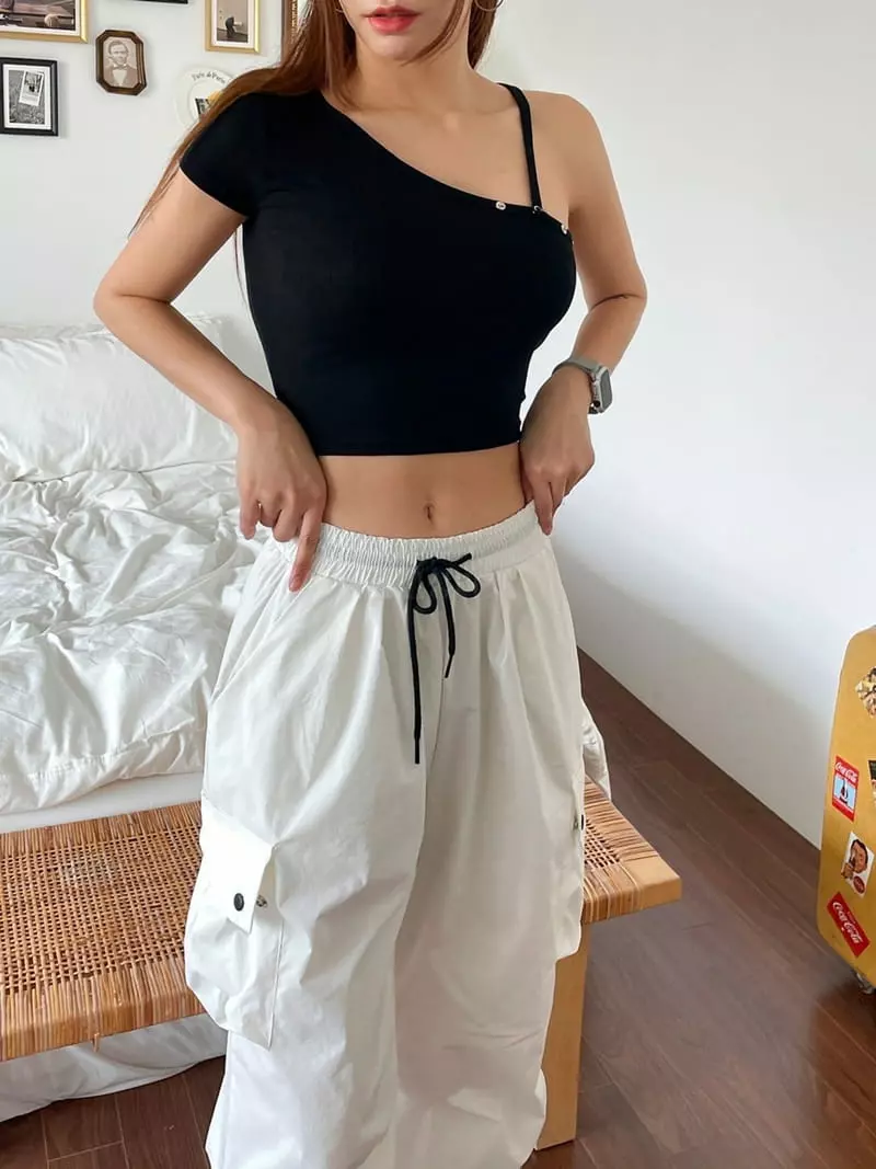08 Room - Korean Women Fashion - #momslook - 3 Way Tee - 9