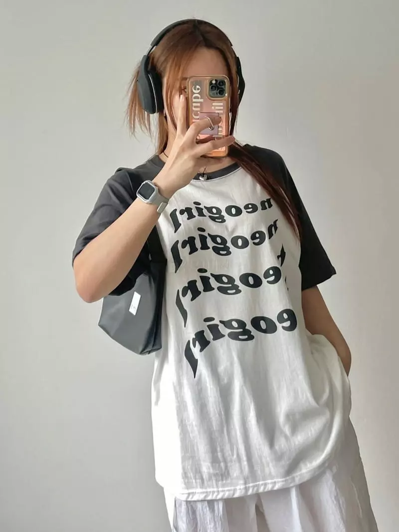 08 Room - Korean Women Fashion - #thelittlethings - Neo Raglan Tee - 2