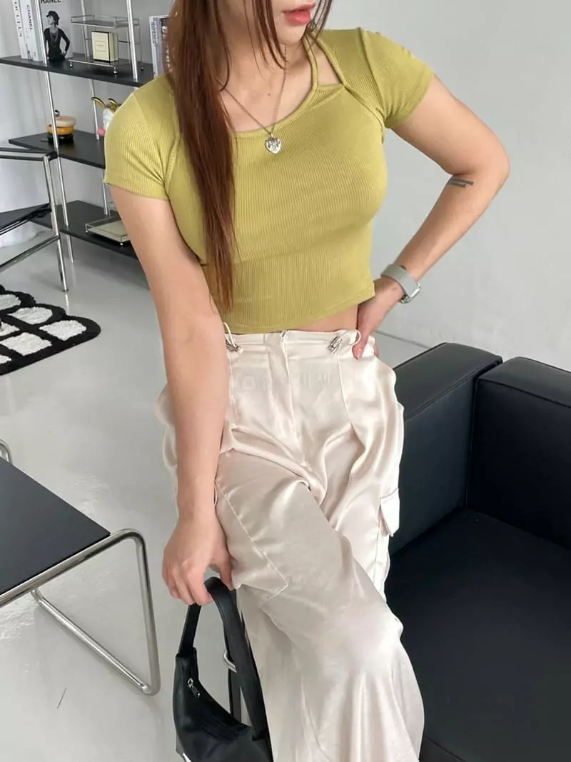 08 Room - Korean Women Fashion - #womensfashion - Borelo Tee - 10