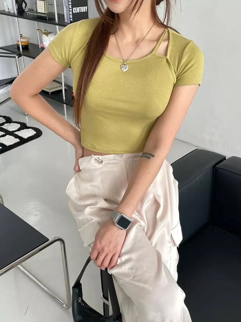 08 Room - Korean Women Fashion - #womensfashion - Borelo Tee - 12