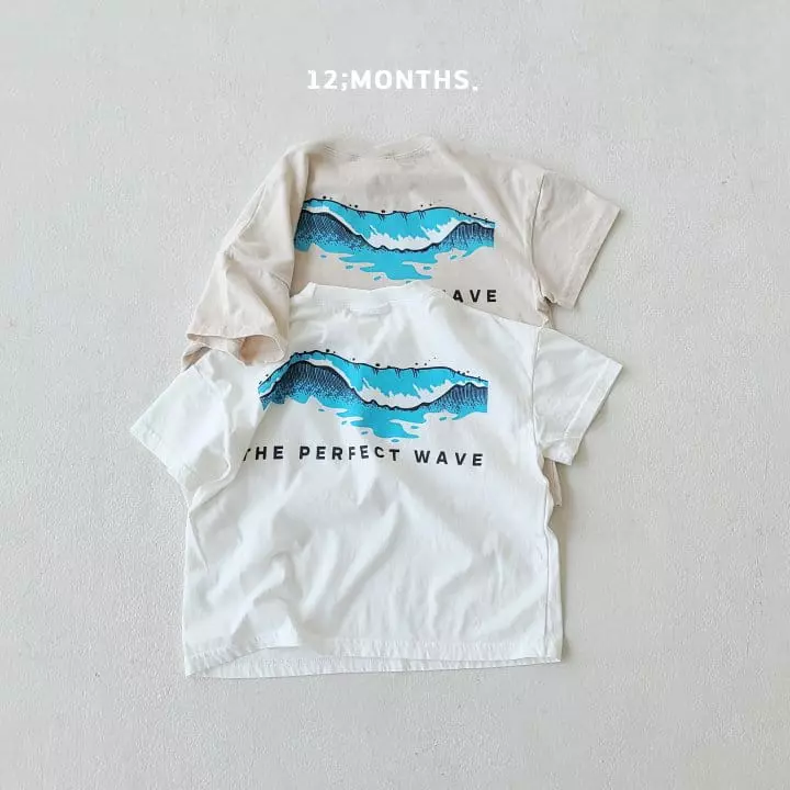 12 Month - Korean Children Fashion - #kidsstore - Wave Tee with Mom - 3