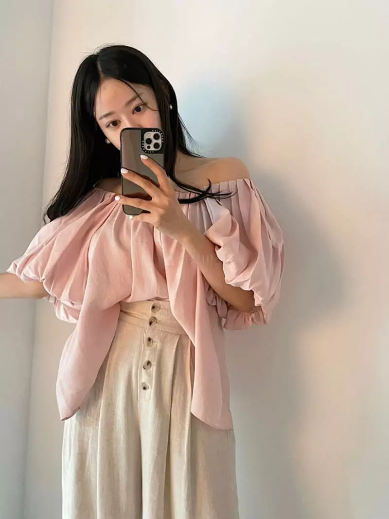 140 Avenue - Korean Women Fashion - #momslook - Scalap Blouse