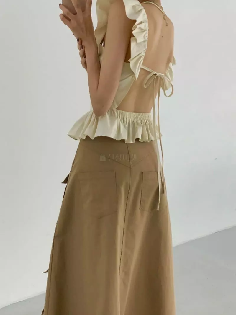 140 Avenue - Korean Women Fashion - #shopsmall - Flying Shirring Blouse - 7