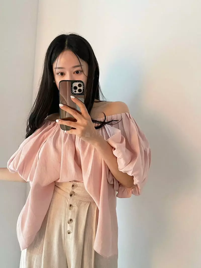 140 Avenue - Korean Women Fashion - #vintageinspired - Scalap Blouse - 3