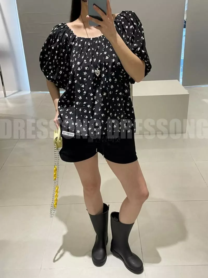 140 Avenue - Korean Women Fashion - #vintagekidsstyle - Flower Blouse