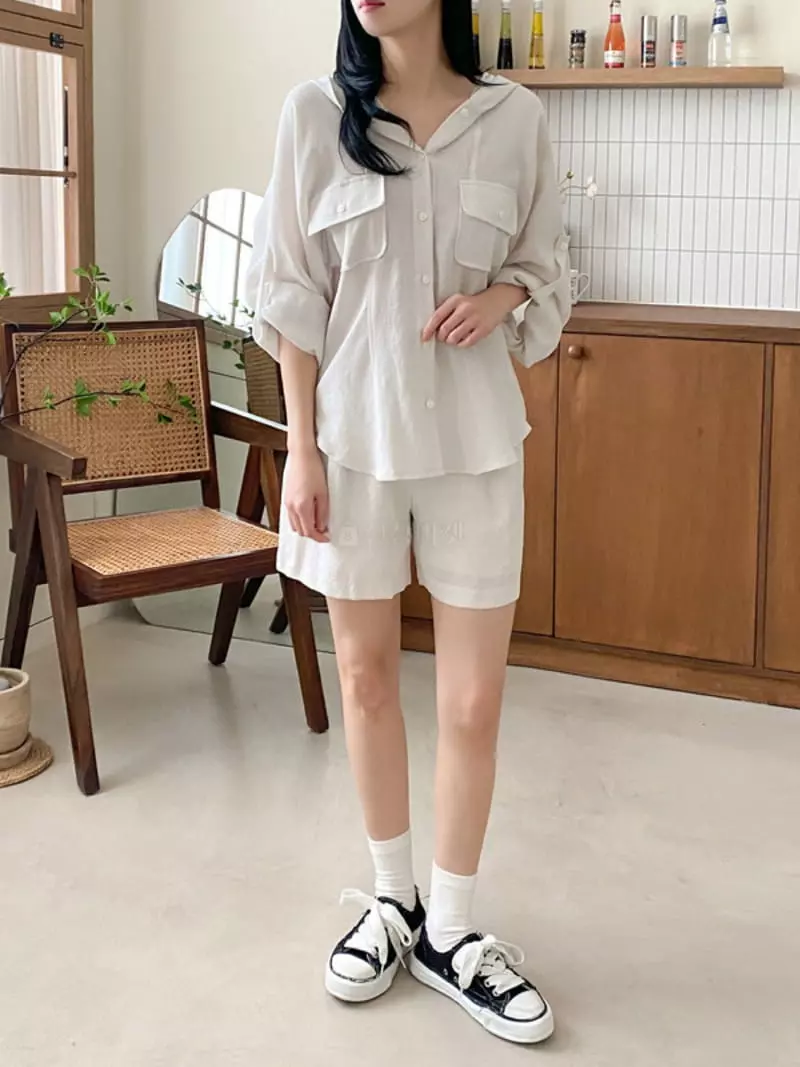 1st Gi - Korean Women Fashion - #momslook - River Hoody - 6