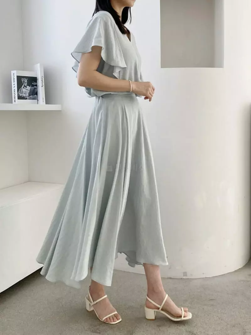 1st Gi - Korean Women Fashion - #momslook - Moa Set - 7