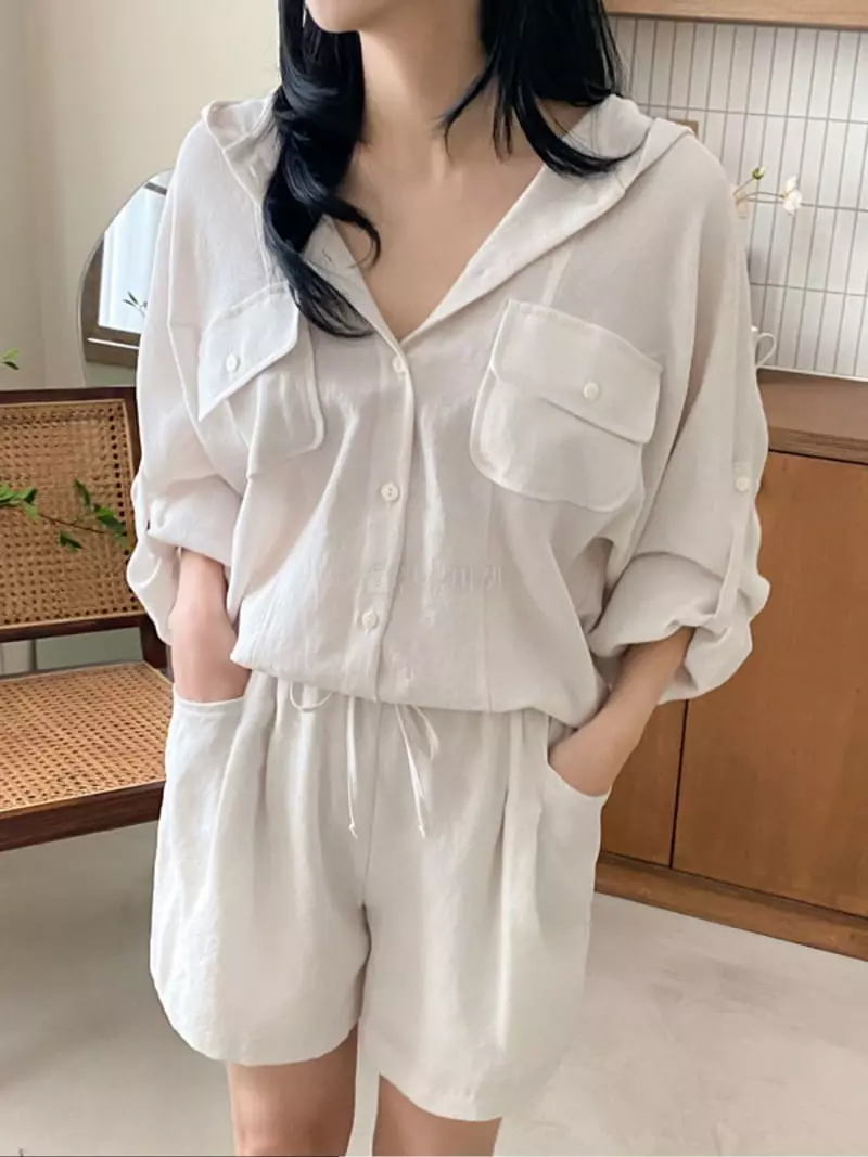 1st Gi - Korean Women Fashion - #thelittlethings - River Shorts - 4