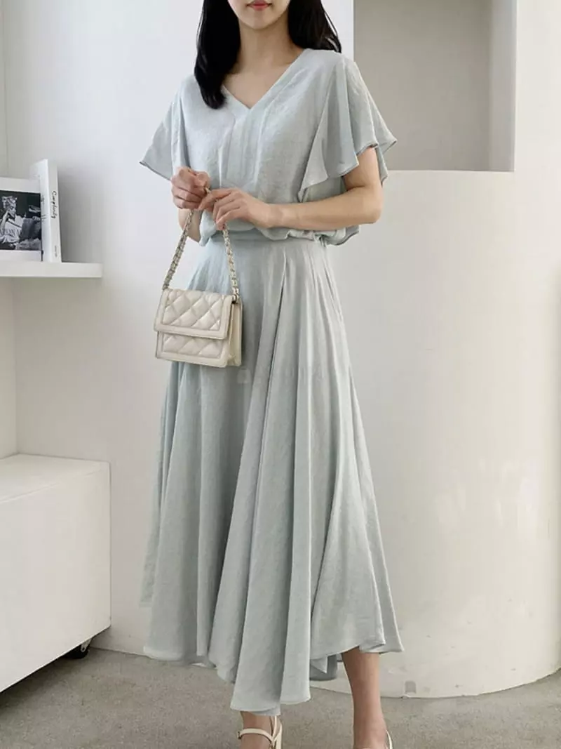 1st Gi - Korean Women Fashion - #pursuepretty - Moa Set