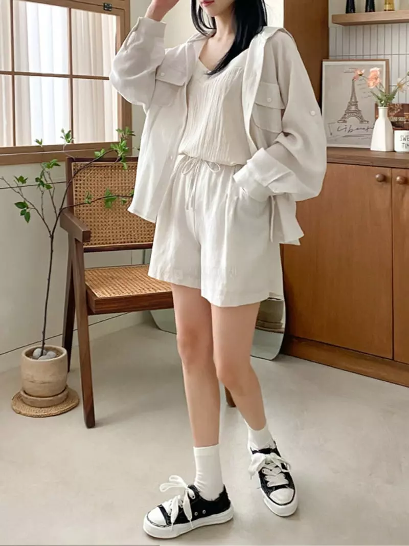 1st Gi - Korean Women Fashion - #shopsmall - River Shorts