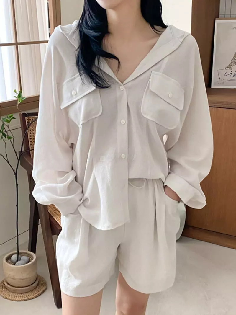1st Gi - Korean Women Fashion - #womensfashion - River Shorts - 5