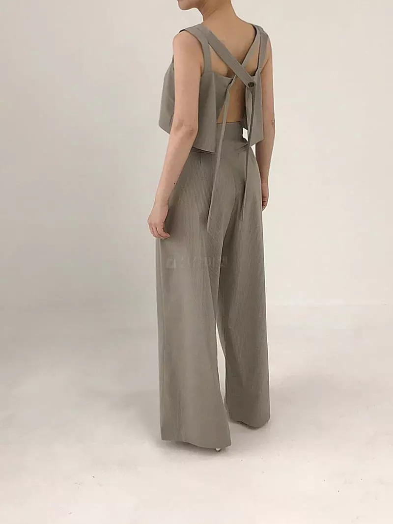 2two Moon - Korean Women Fashion - #momslook - High Top Bottom SET - 4