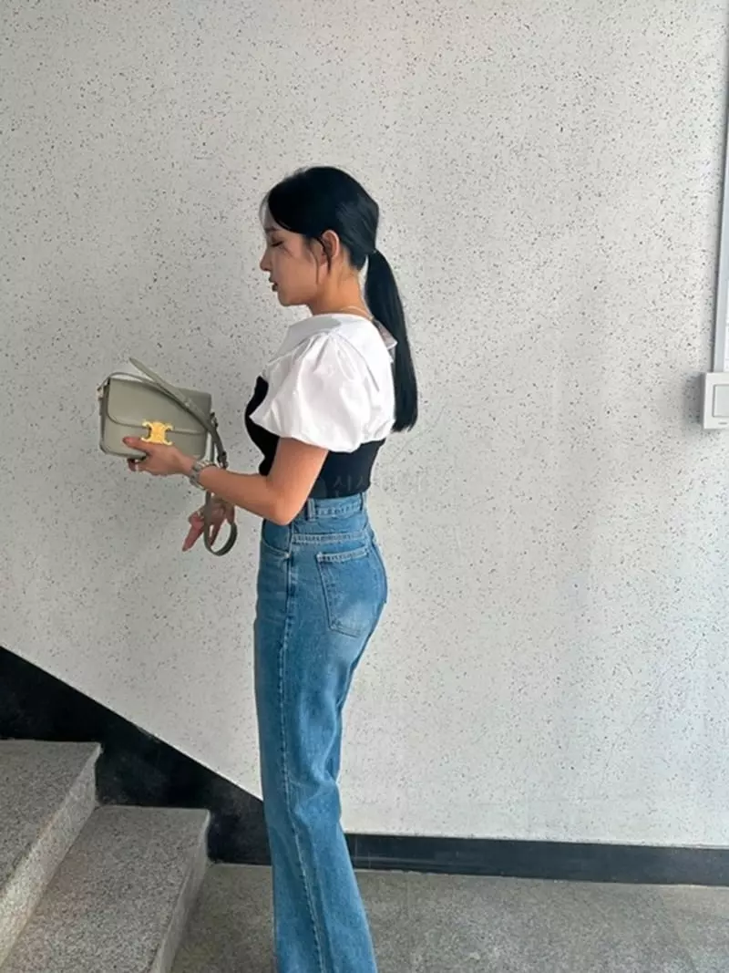 2two Moon - Korean Women Fashion - #womensfashion - Puff Shirt Bustier - 12