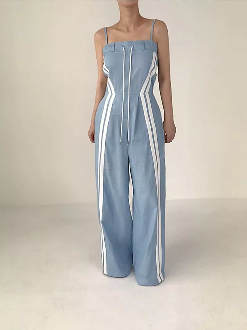 2two Moon - Korean Women Fashion - #womensfashion - Kane Strap Jumpsuit - 9