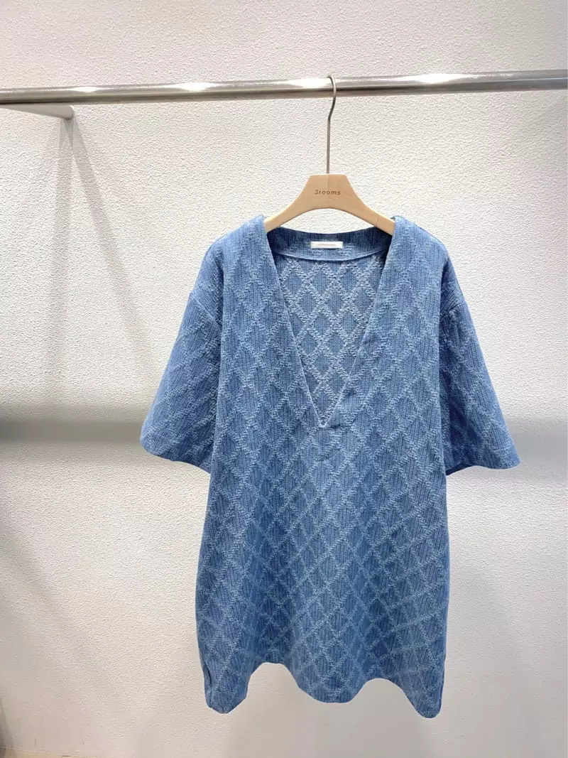 3 Rooms - Korean Women Fashion - #momslook - Denim Dia One-piece - 5