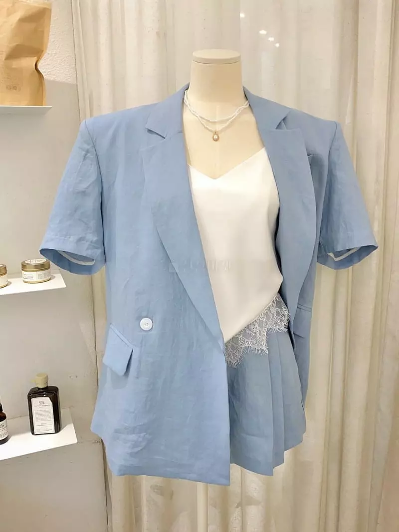 3 Rooms - Korean Women Fashion - #restrostyle - Linen Shorts - 6