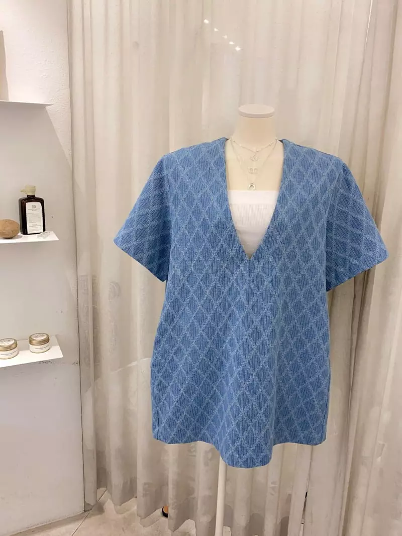 3 Rooms - Korean Women Fashion - #romanticstyle - Denim Dia One-piece - 11