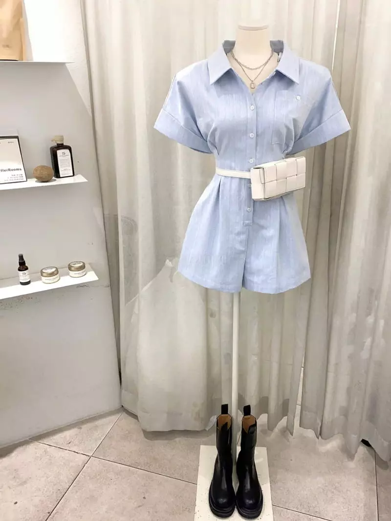3 Rooms - Korean Women Fashion - #vintagekidsstyle - Kabra Jumpsuit - 10