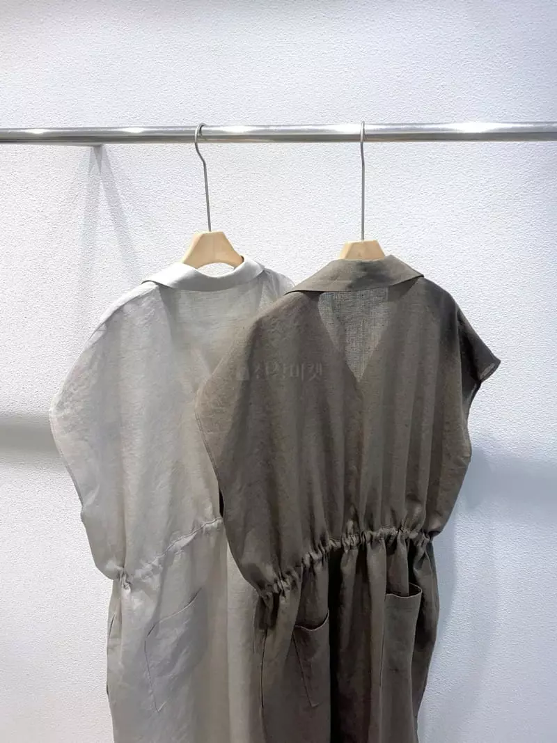 3 Rooms - Korean Women Fashion - #womensfashion - Linen One-piece - 5