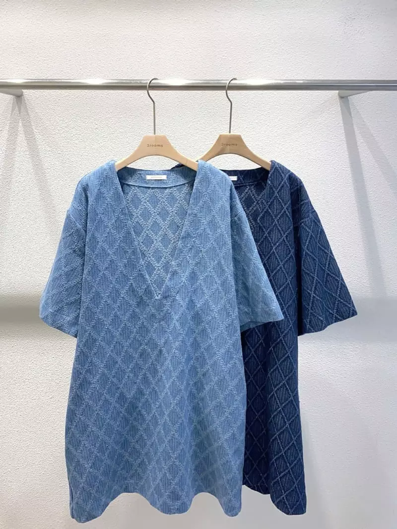 3 Rooms - Korean Women Fashion - #womensfashion - Denim Dia One-piece - 2