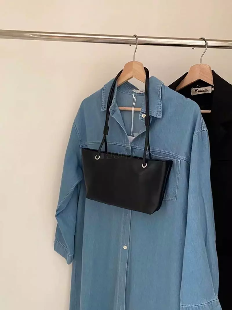 A In - Korean Women Fashion - #momslook - Simply Shoulder Bag - 3