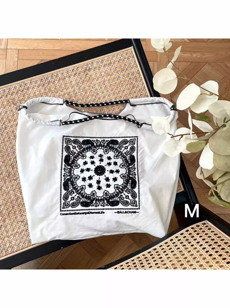 A In - Korean Women Fashion - #momslook - Bandana Bag