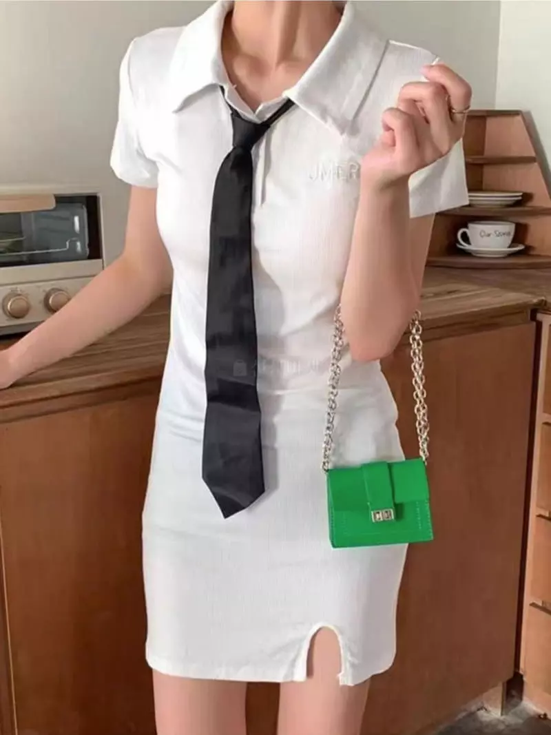 A In - Korean Women Fashion - #momslook - Mini Chain Bag - 10