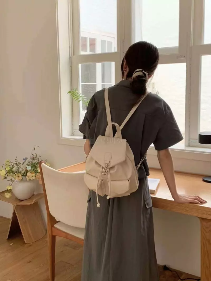 A In - Korean Women Fashion - #momslook - Lizzly Back Pack - 5