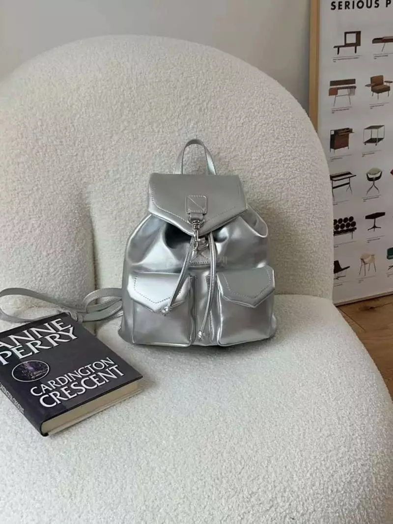 A In - Korean Women Fashion - #momslook - Lizzly Back Pack - 7