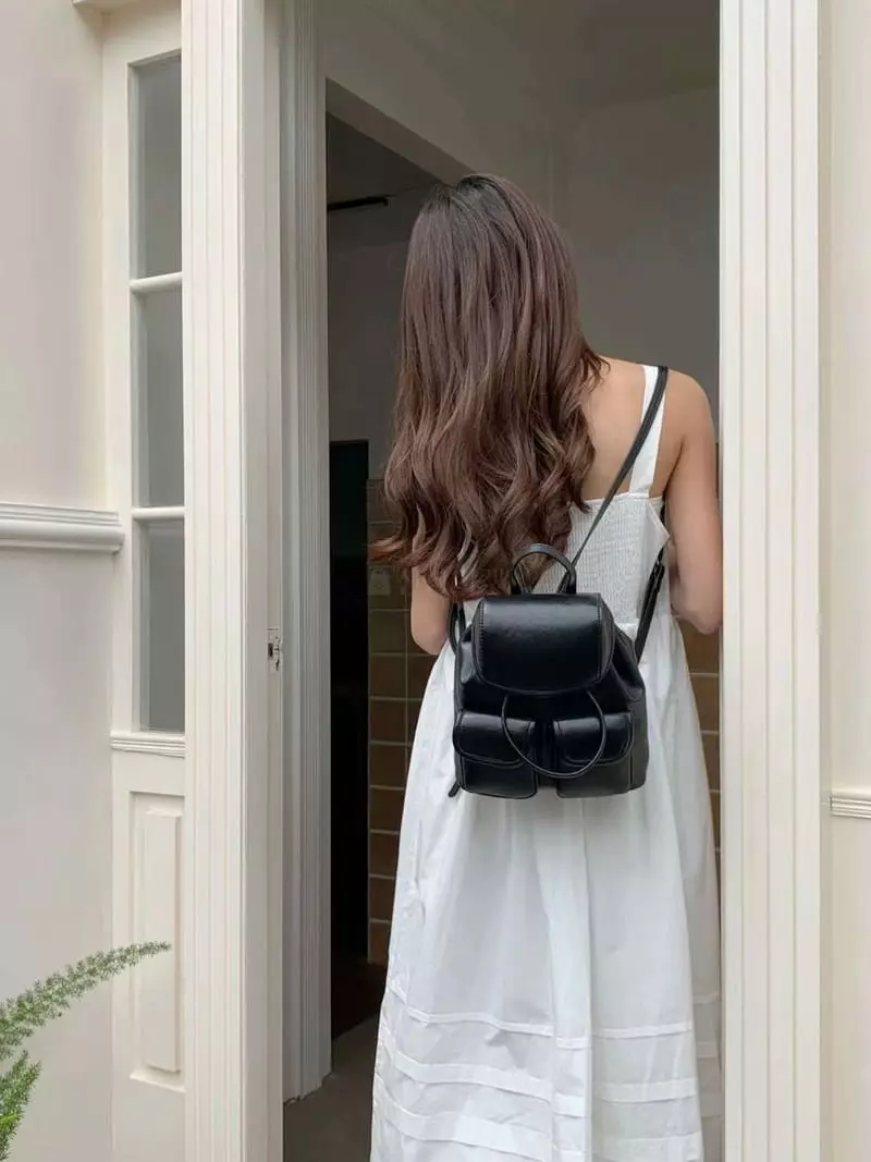 A In - Korean Women Fashion - #momslook - Roen Dis Back Pack - 5