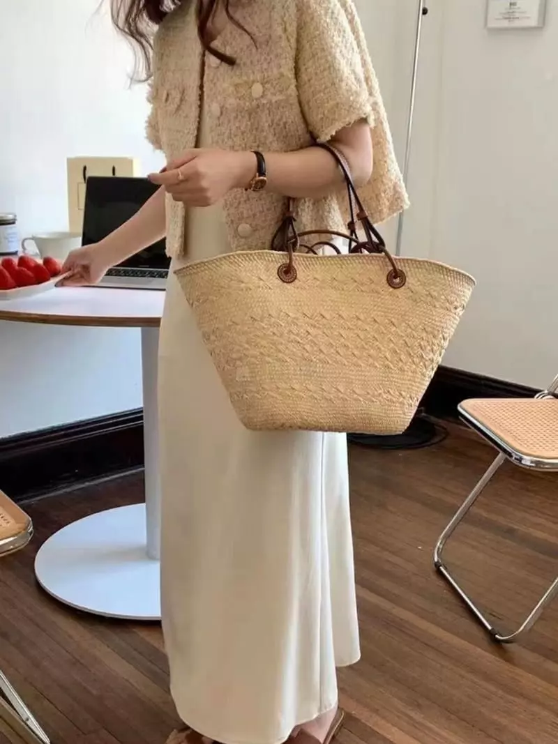 A In - Korean Women Fashion - #momslook - Loe Ratan Bucket Bag - 2