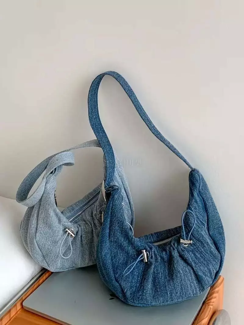 A In - Korean Women Fashion - #momslook - Diel Wrinkle Hobo Bag - 10
