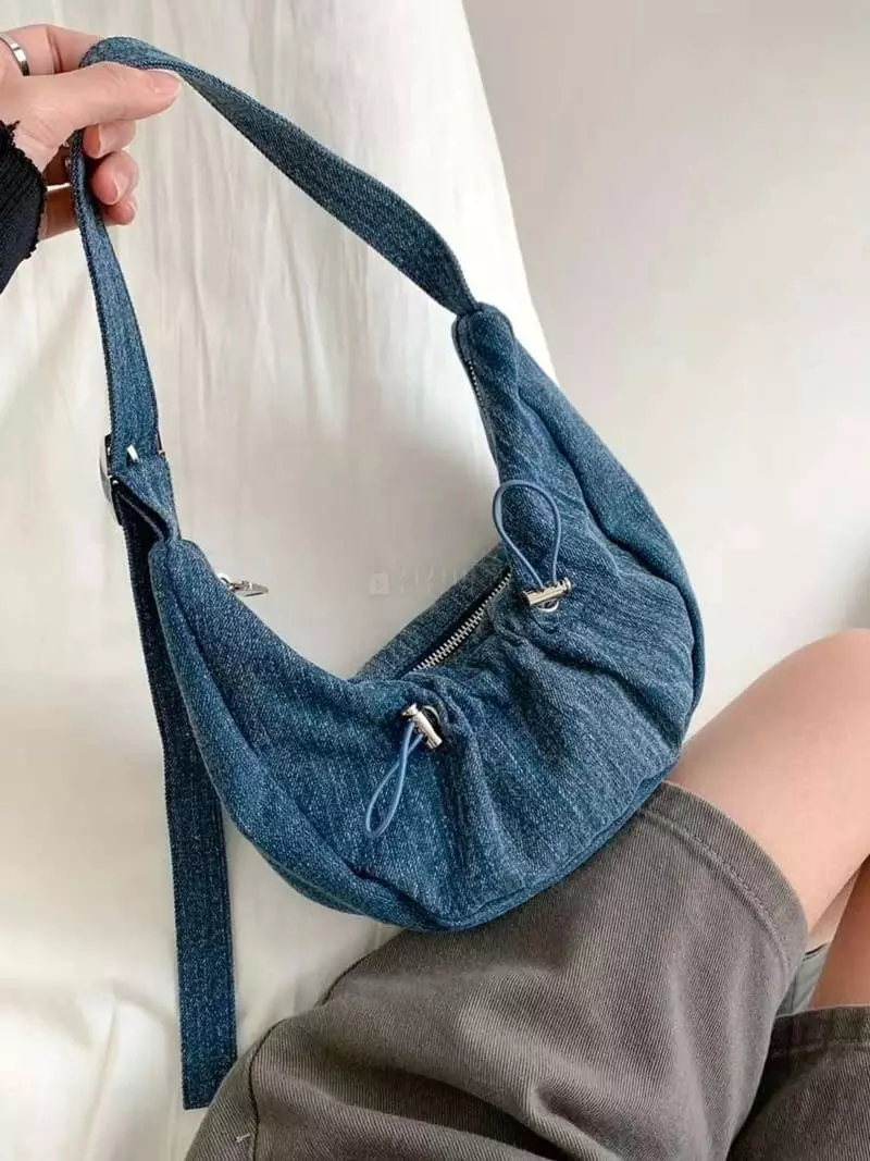 A In - Korean Women Fashion - #momslook - Diel Wrinkle Hobo Bag - 6