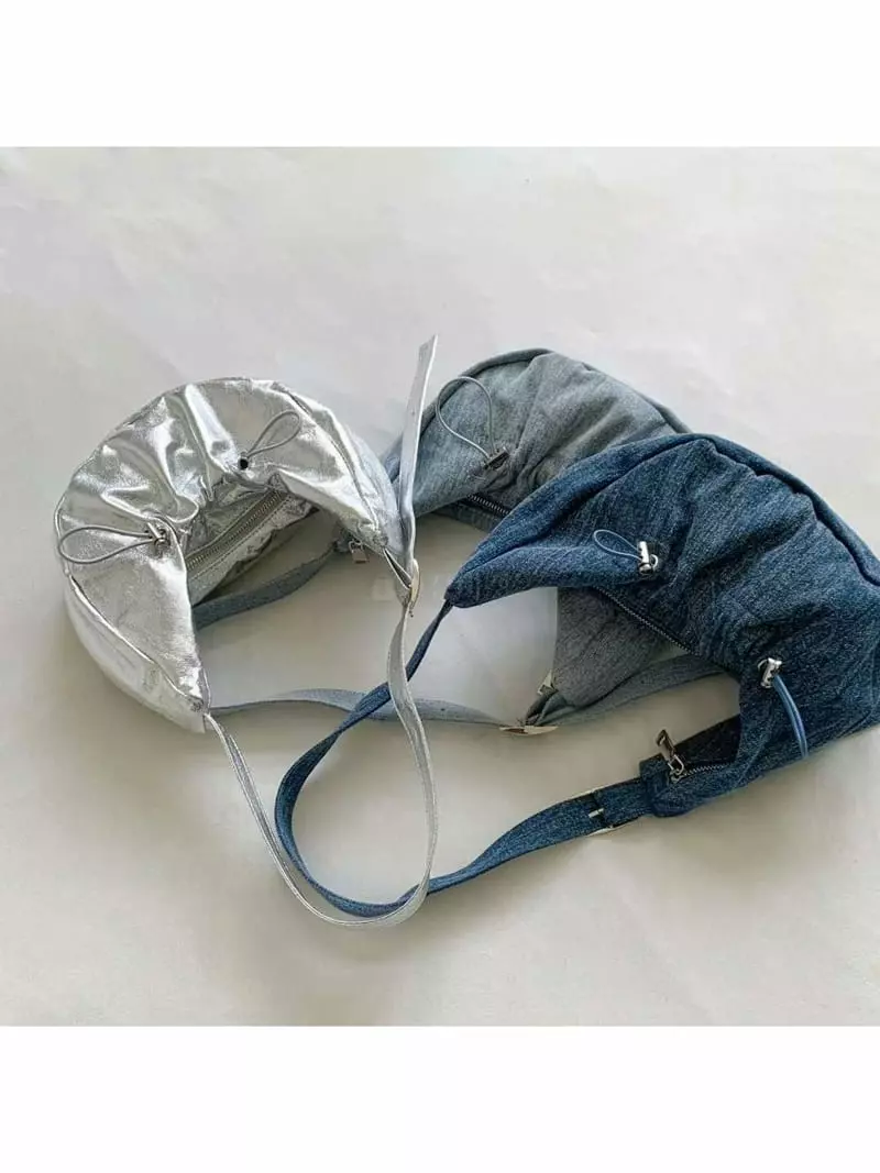 A In - Korean Women Fashion - #momslook - Diel Wrinkle Hobo Bag - 8
