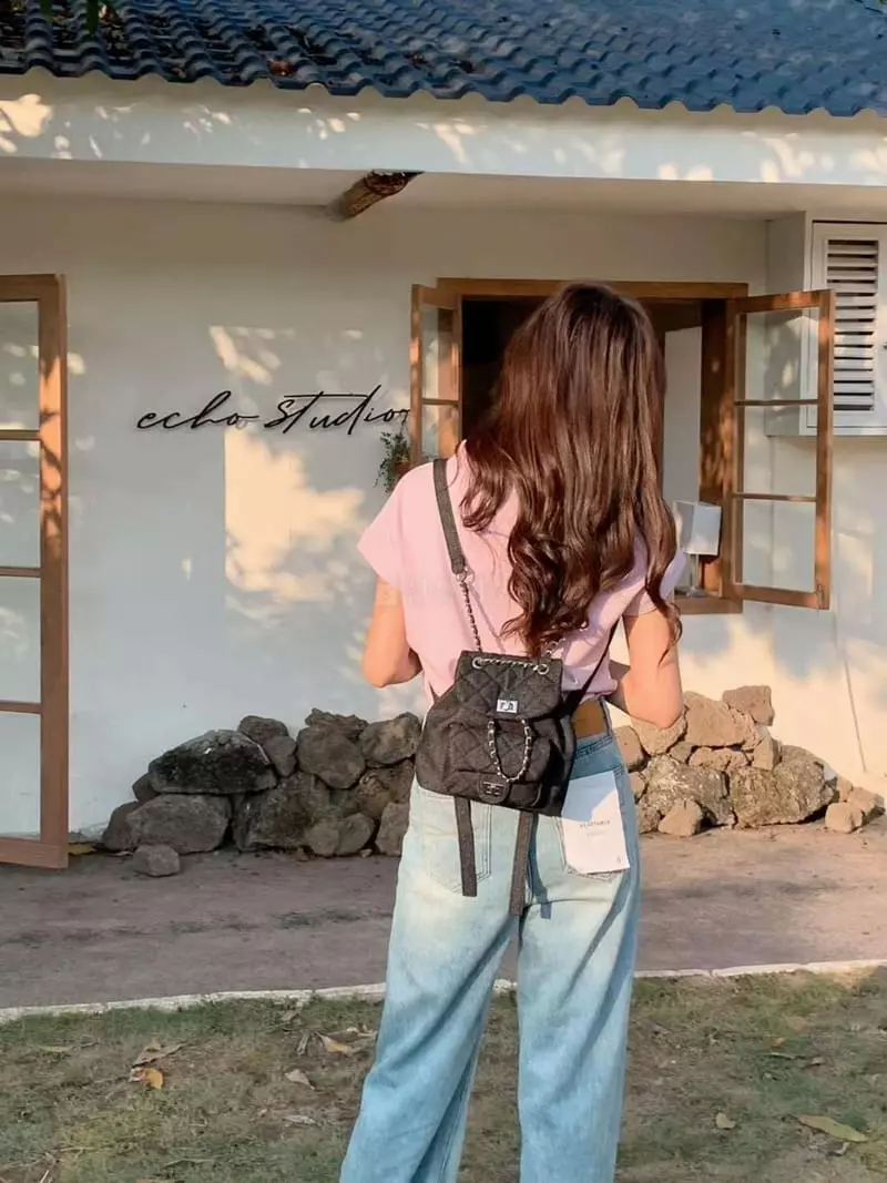 A In - Korean Women Fashion - #momslook - Denim Back Pack - 6