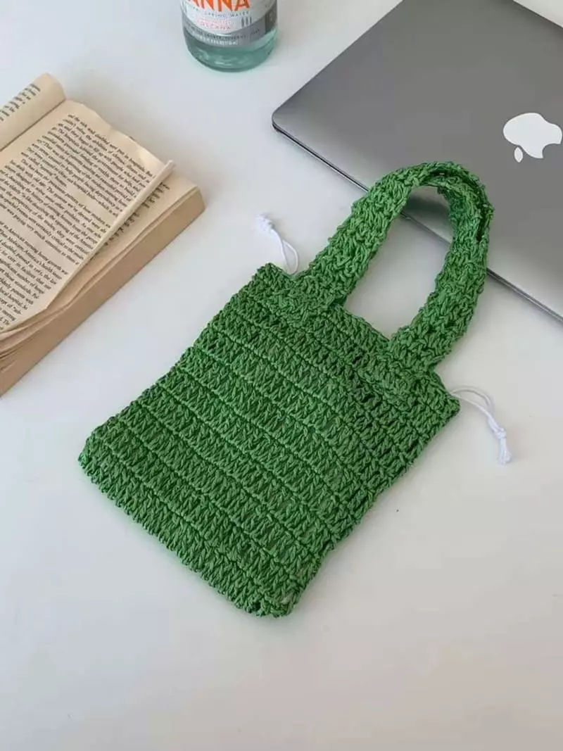 A In - Korean Women Fashion - #thatsdarling - Straw Dailt Tote Bag - 7