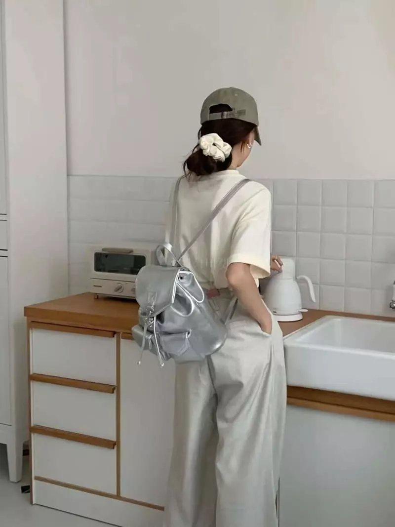 A In - Korean Women Fashion - #thatsdarling - Lizzly Back Pack - 4