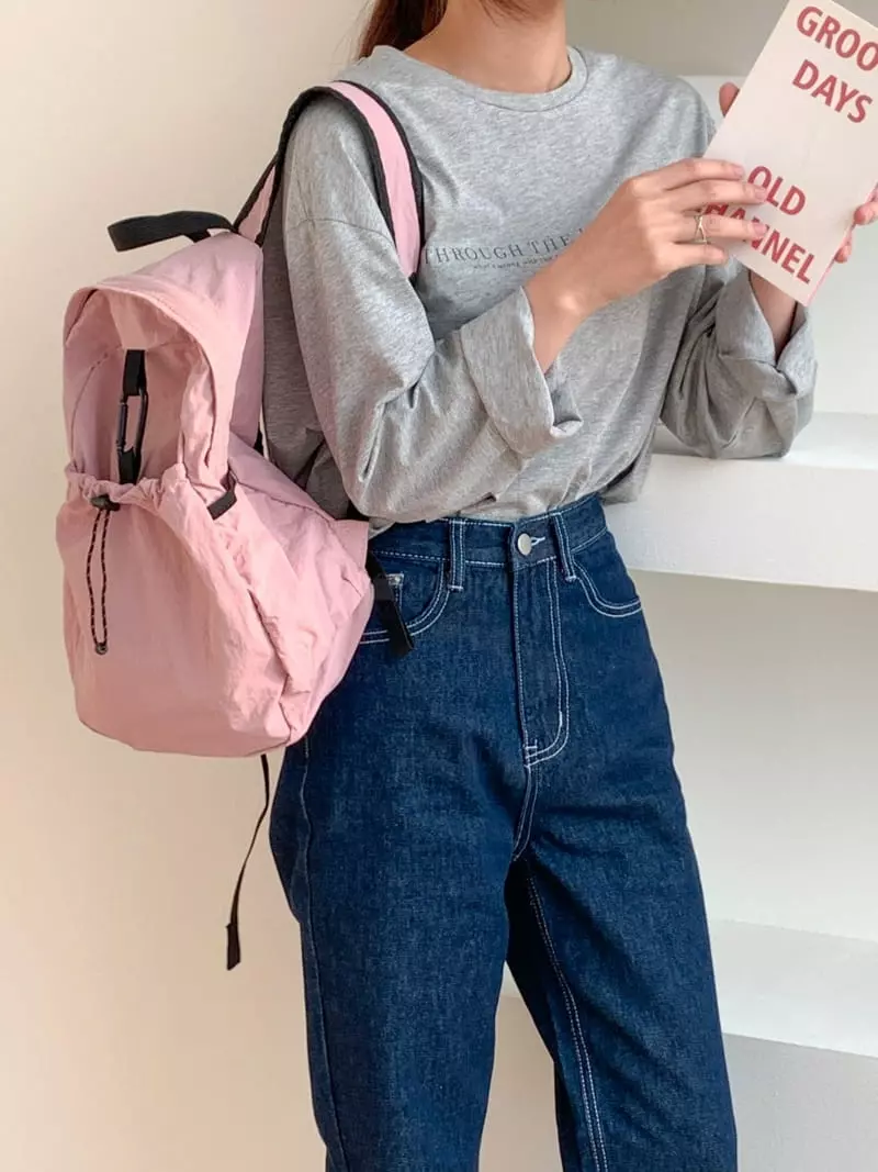 A In - Korean Women Fashion - #womensfashion - Hook Back Pack - 6