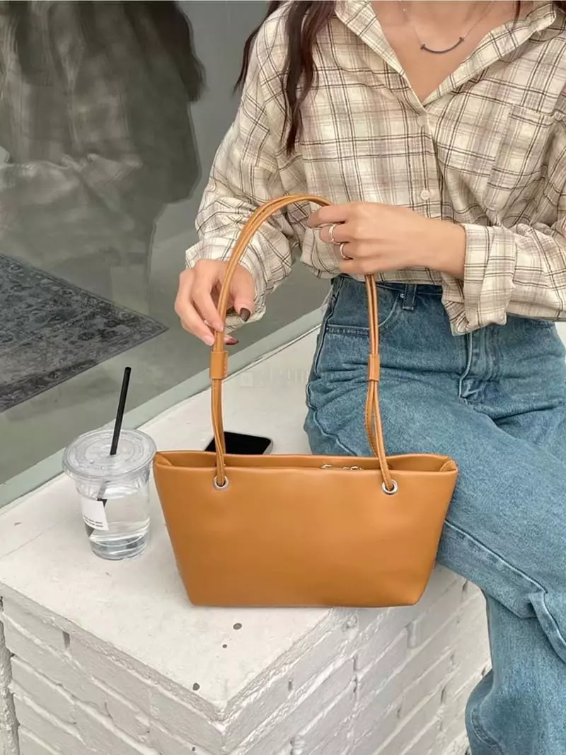 A In - Korean Women Fashion - #womensfashion - Simply Shoulder Bag - 8