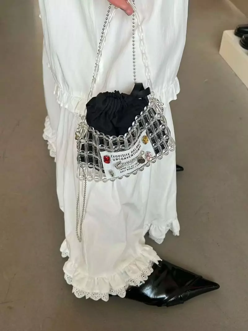 A In - Korean Women Fashion - #womensfashion - Benty Beads Bag - 3