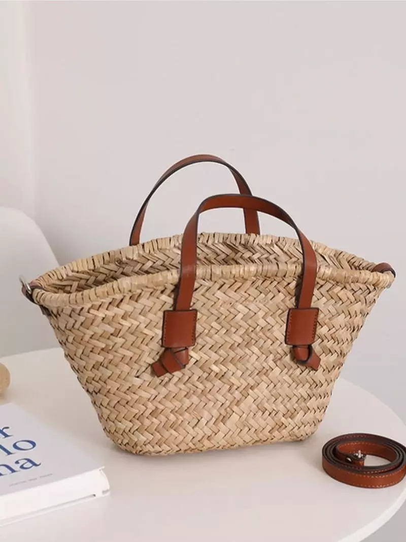 A In - Korean Women Fashion - #womensfashion - Bene Basket Bag